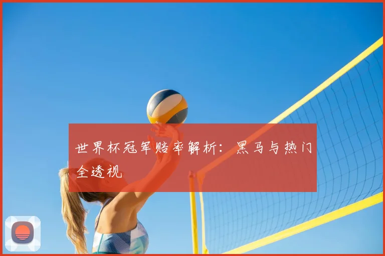 世界杯冠军赔率解析:黑马与热门全透视