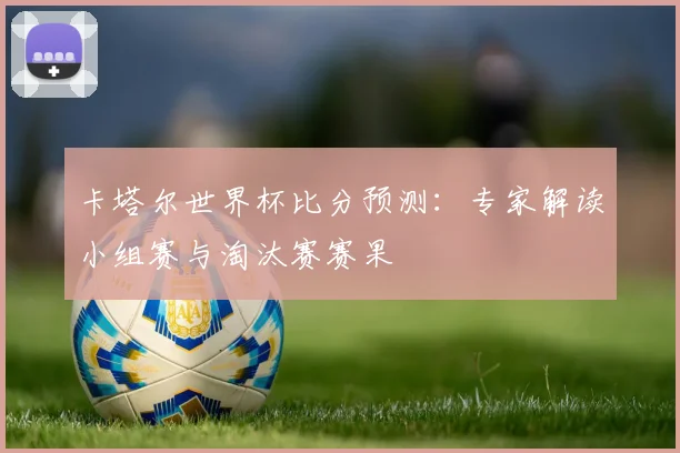 卡塔尔世界杯比分预测：专家解读小组赛与淘汰赛赛果