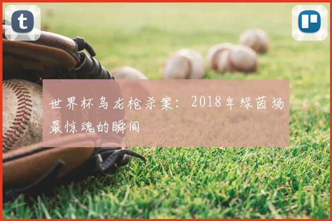 世界杯乌龙枪杀案:2018年绿茵场最惊魂的瞬间